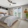 spacious bedroom